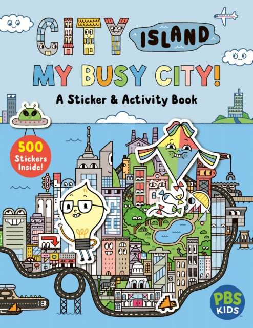 City Island: My Busy City A Sticker & Activity Book cover