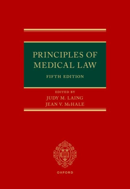 Principles of Medical Law cover