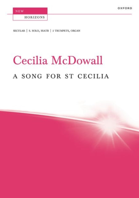 A Song for St Cecilia cover