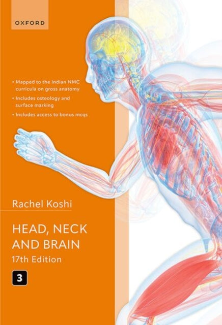 Cunningham''s Manual of Practical Anatomy Volume 3 Head, Neck and Brain cover