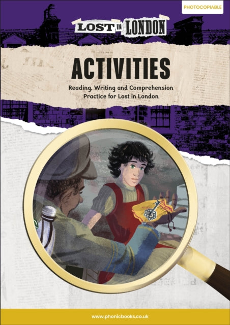 Phonic Books Lost in London Activities cover
