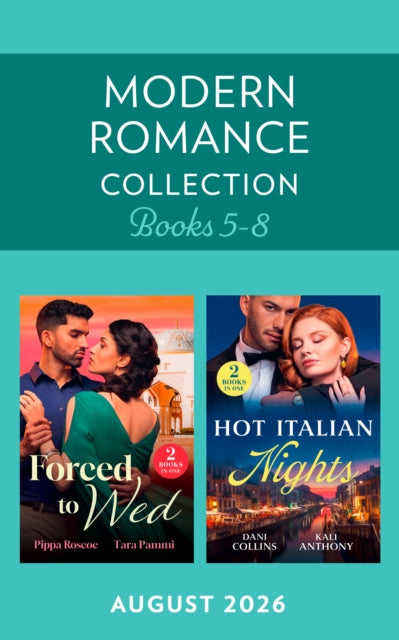 Modern Romance August 2026 Books 5-8 cover