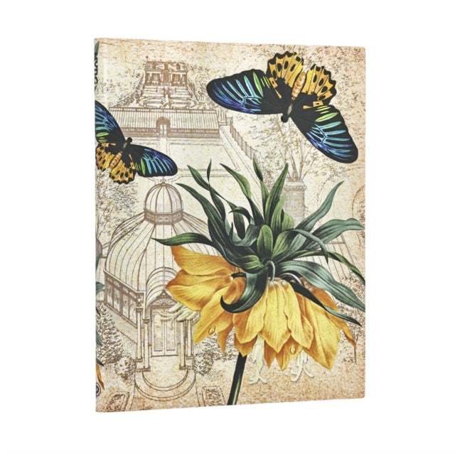 Golden Fritillaria Ultra Unlined Softcover Journal, 176pg, 100GSM, New York Botanical Garden by Paperblanks (Golden Fritillaria) cover