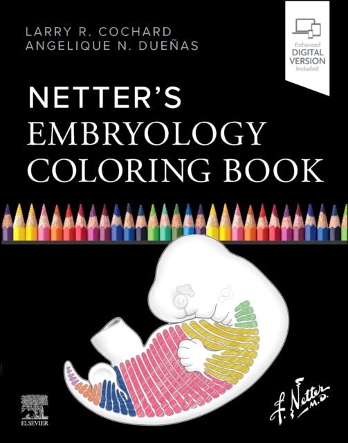 Netter's Embryology Coloring Book cover