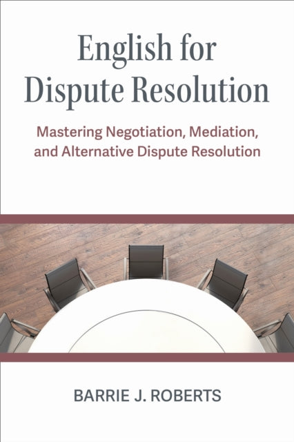 English for Dispute Resolution cover
