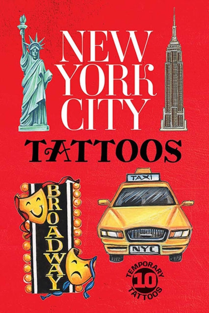 New York City: 10 Temporary Tattoos cover