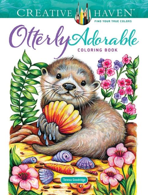 Creative Haven Otterly Adorable Coloring Book cover