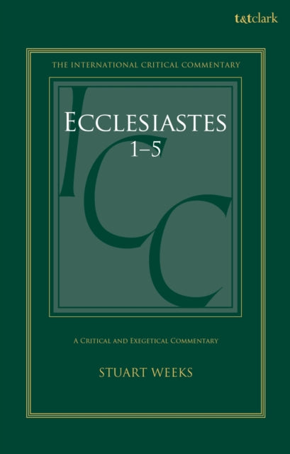Ecclesiastes 1-5 cover