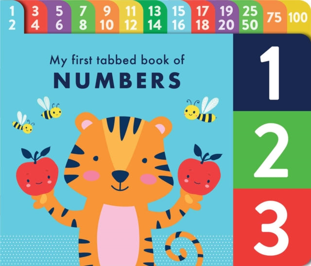 123: My First Tabbed Book of Numbers cover