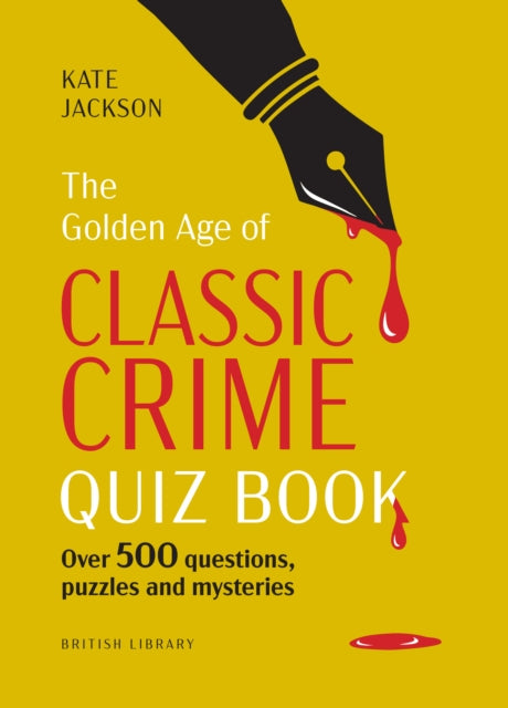 The Golden Age of Classic Crime Quiz Book cover