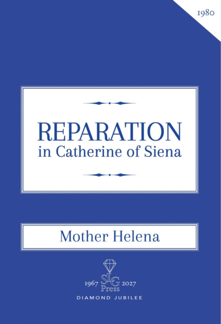 Reparation in Catherine of Siena cover