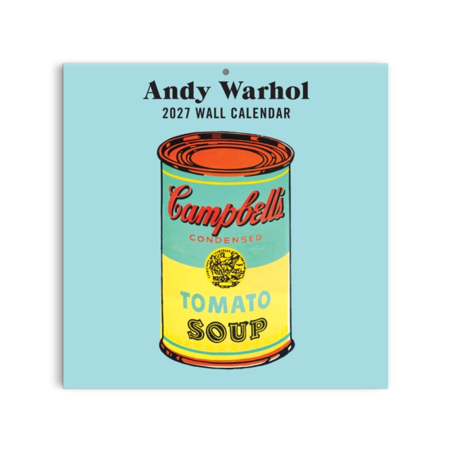 Andy Warhol 12 x 12 Wall Calendar 2027 cover
