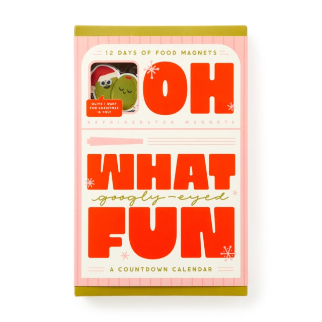 Oh What Googly-Eyed Fun Magnet Countdown Calendar cover