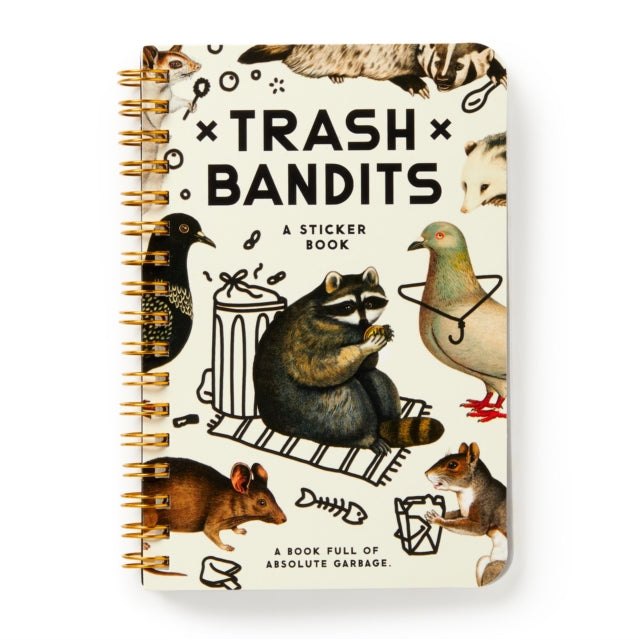 Trash Bandits Sticker Book cover