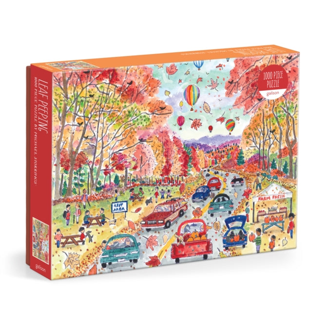 Michael Storrings Leaf Peeping 1000 Piece Puzzle cover