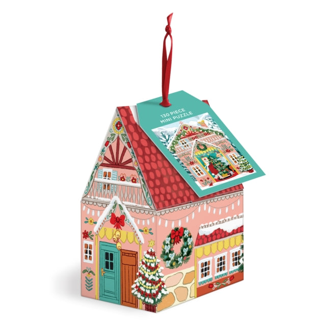 Swiss Chalet 130 Piece Ornament Puzzle cover