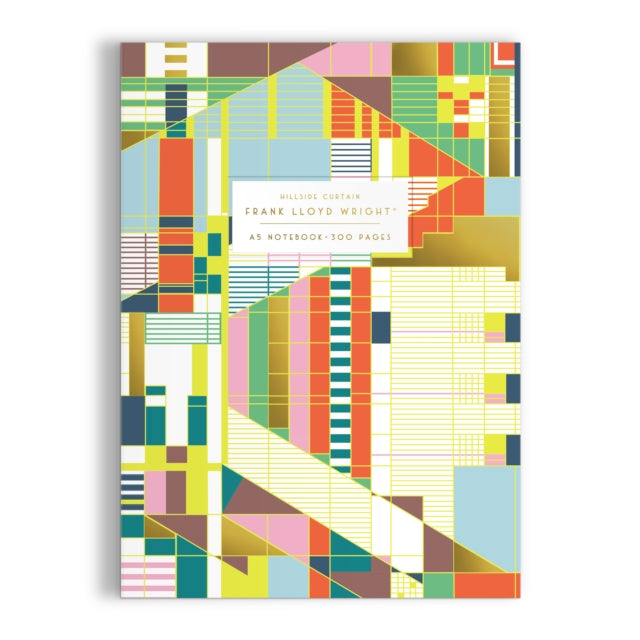 Frank Lloyd Wright Hillside Curtain Premium A5 Notebook cover