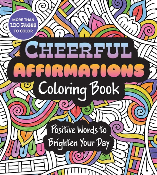 Cheerful Affirmations Coloring Book cover