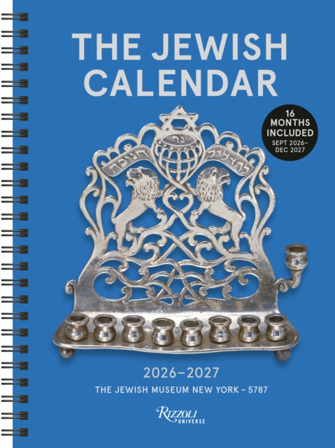The Jewish Calendar 2026–2027 (5787) 16-Month Planner cover