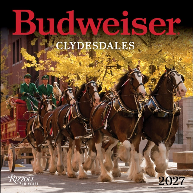 Clydesdales of Budweiser 2027 Wall Calendar cover