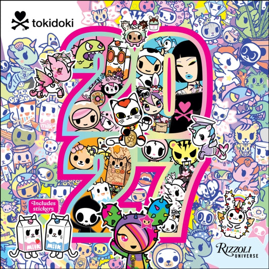 tokidoki 2027 Wall Calendar (Includes Stickers) cover