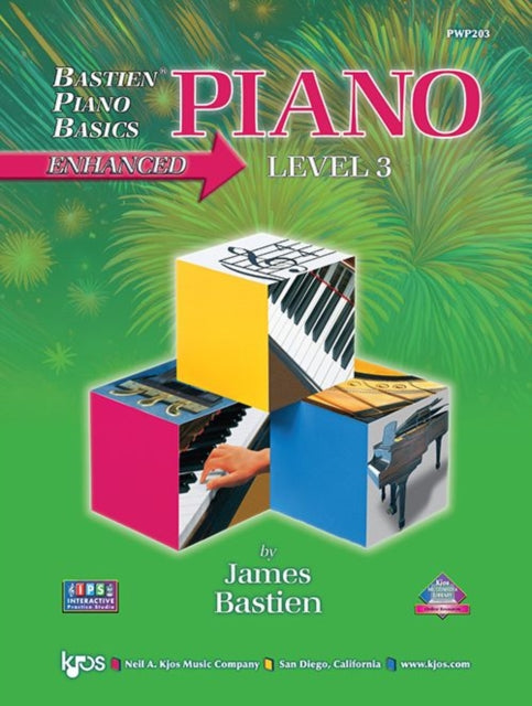 Bastien Piano Basics Enhanced: Piano - Level 3 cover