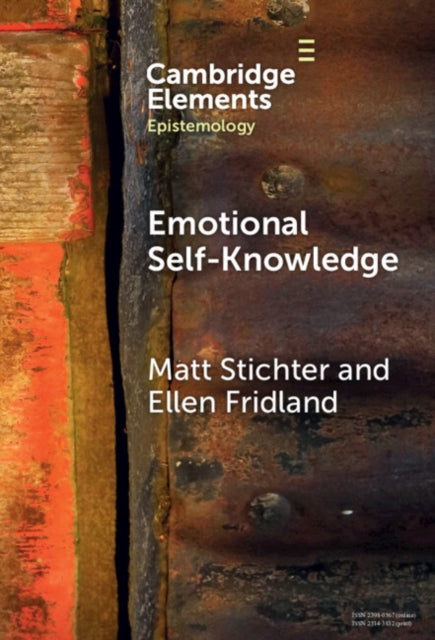 Emotional Self-Knowledge cover