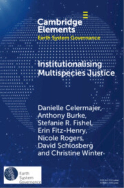 Institutionalising Multispecies Justice cover