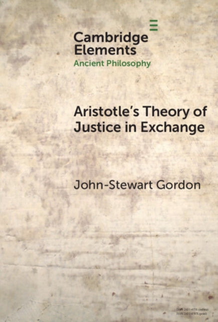 Aristotle's Theory of Justice in Exchange cover
