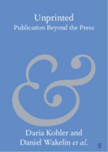 Unprinted cover