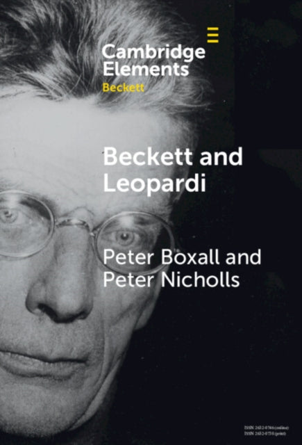 Beckett and Leopardi cover