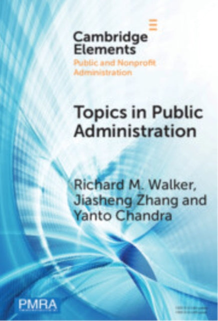 Topics in Public Administration cover