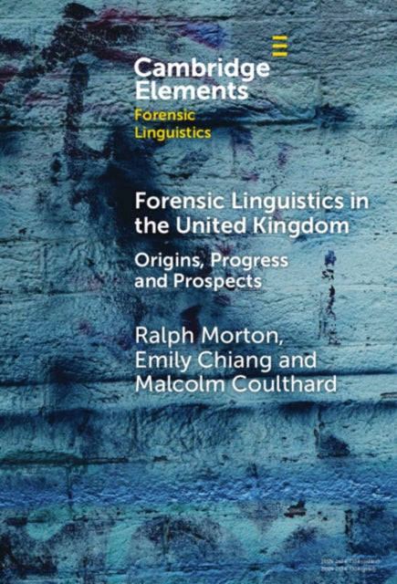 Forensic Linguistics in the United Kingdom cover