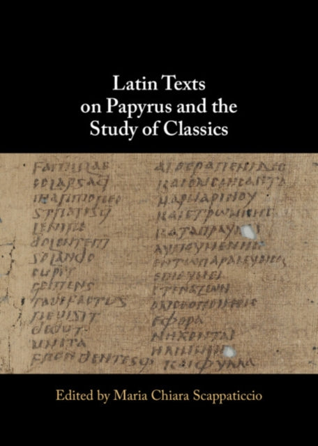 Latin Texts on Papyrus and the Study of Classics cover