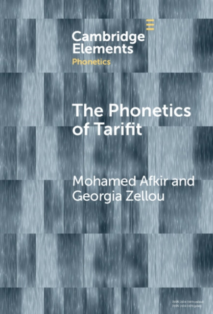 The Phonetics of Tarifit cover