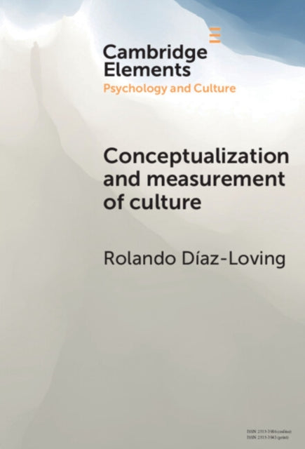 Conceptualization and Measurement of Culture cover