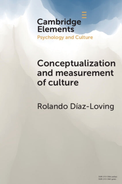 Conceptualization and Measurement of Culture cover