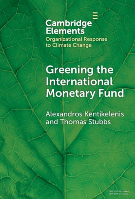 Greening the International Monetary Fund cover