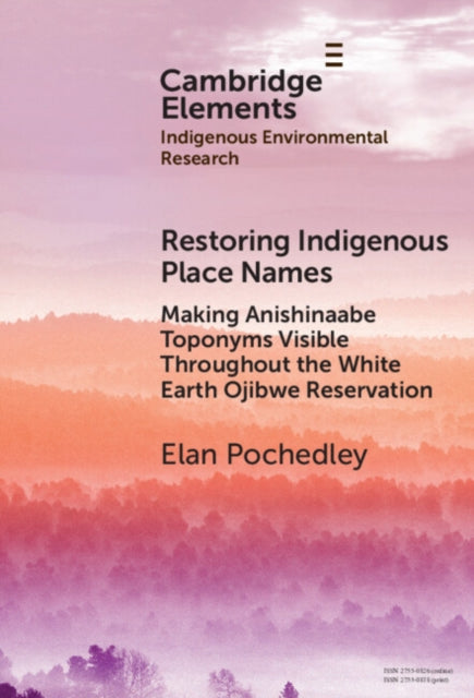 Restoring Indigenous Place Names cover