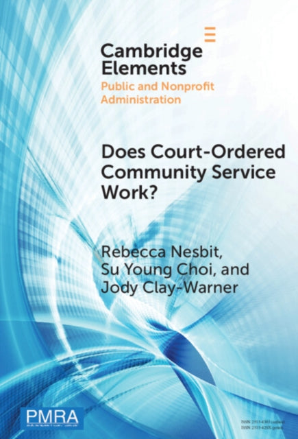 Does Court-Ordered Community Service Work? cover