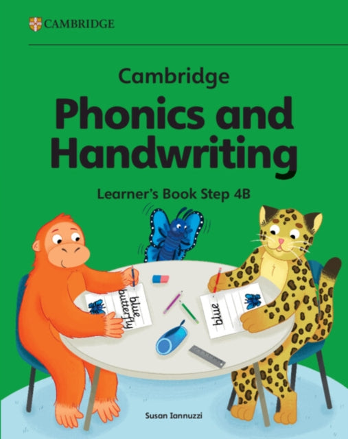 Cambridge Phonics and Handwriting Learner's Book 4B cover