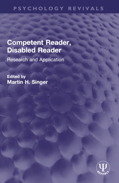 Competent Reader, Disabled Reader cover