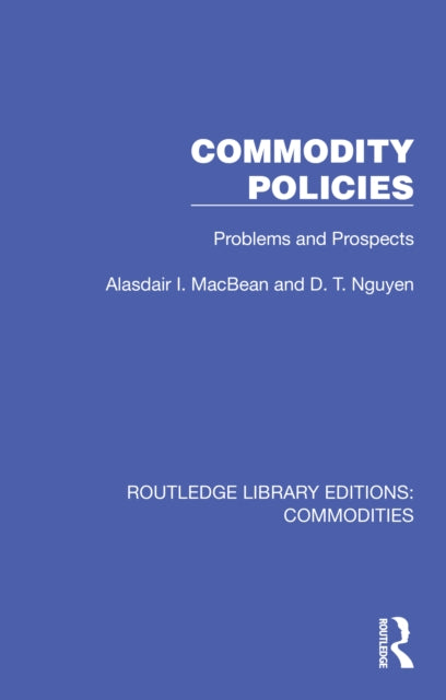 Commodity Policies cover