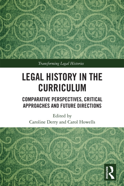 Legal History in the Curriculum cover