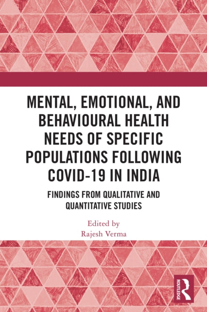 Mental, Emotional, and Behavioural Health Needs of Specific Populations following COVID-19 in India cover