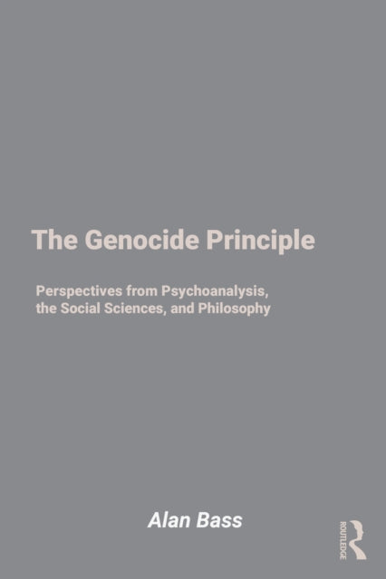 The Genocide Principle cover