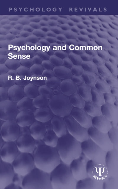 Psychology and Common Sense cover