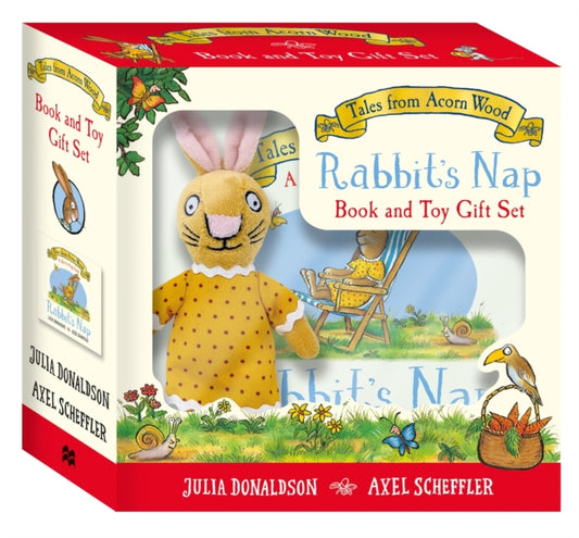 Tales from Acorn Wood: Rabbit's Nap Book and Toy Gift Set cover