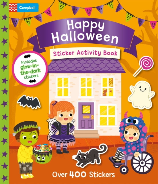 Happy Halloween Sticker Activity Book cover