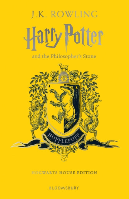 Harry Potter and the Philosopher's Stone – Hufflepuff Hogwarts House Edition cover